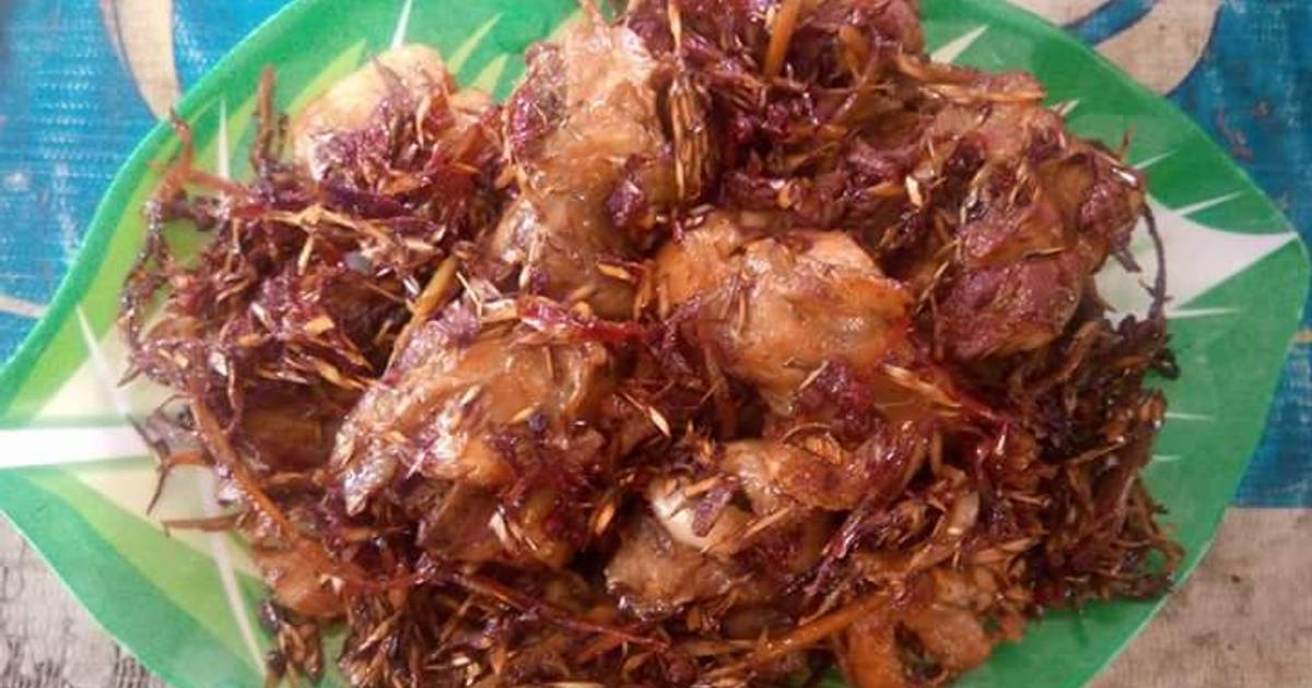 Gà xào sả ớt