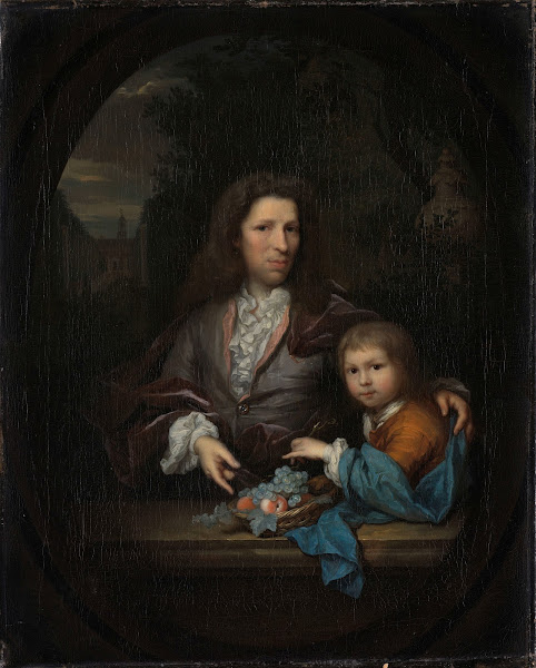 Jan van de Poll 1668 1745 and his Son Harmen Hendrick 1697 1772 1700   1729