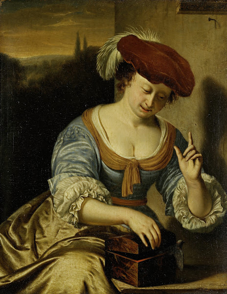 Escaped Bird Allegory of Chastity 1676