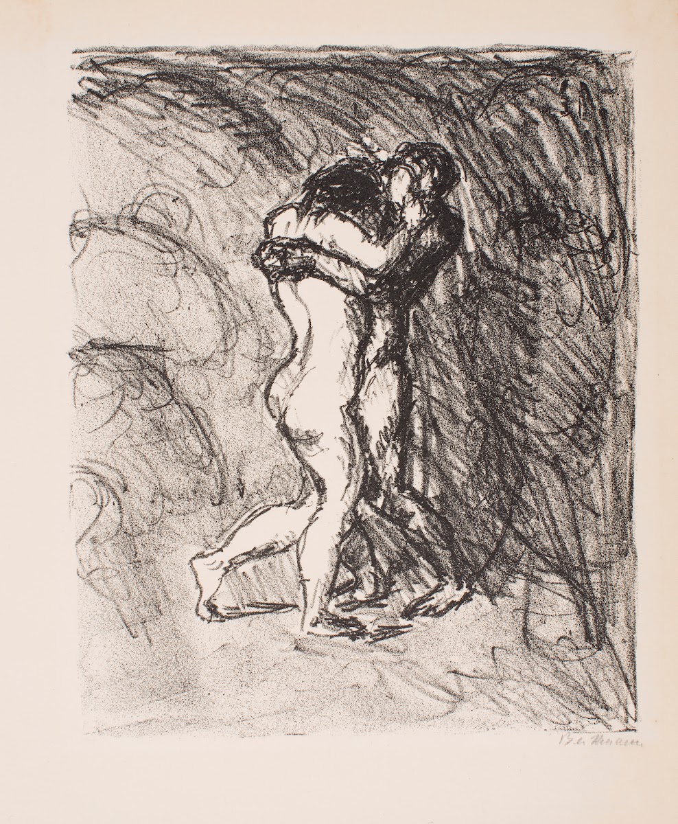 The Reunion Plate 6 from the series The Return of Eurydice Three Cantos 1909