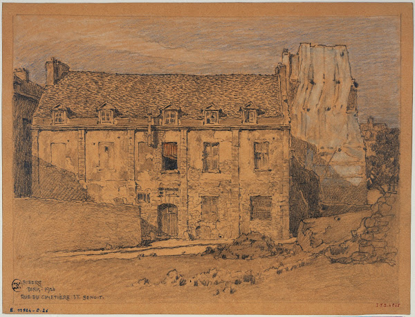 Maison rue du Cimetière Saint Benoit 1926