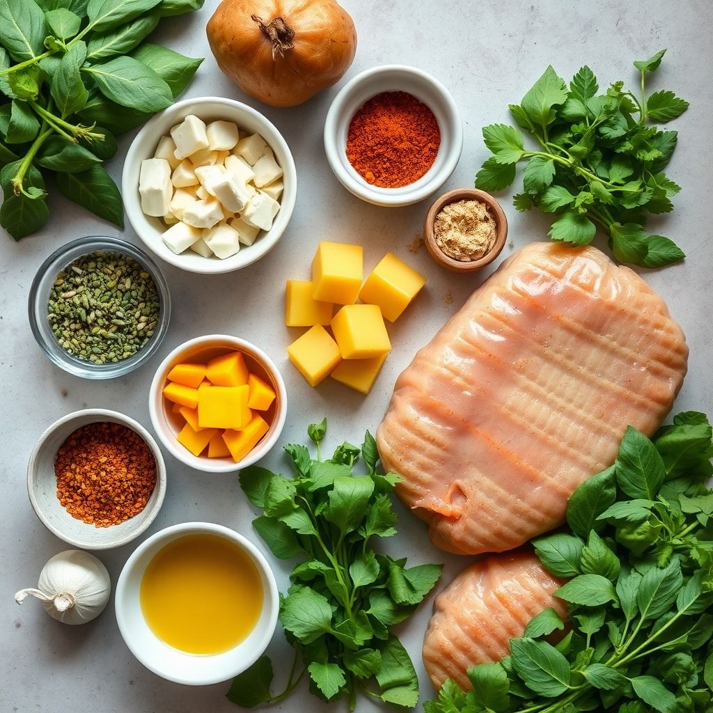 Ingredients for Aloo Palak (Potato and Spinach Curry) - Easy Dinner Ideas for Quick, Healthy Weeknight Meals in 40 Minutes