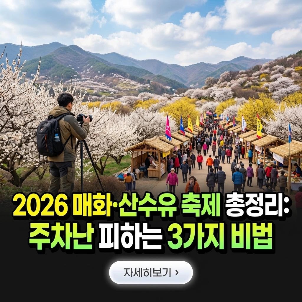2026 광양 매화·구례 산수유 축제 프리미엄 가이드
