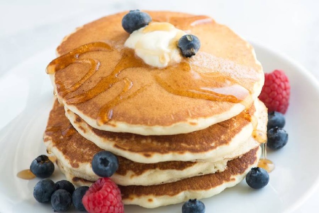 Bánh Pancake Không Cần Bột Nở
