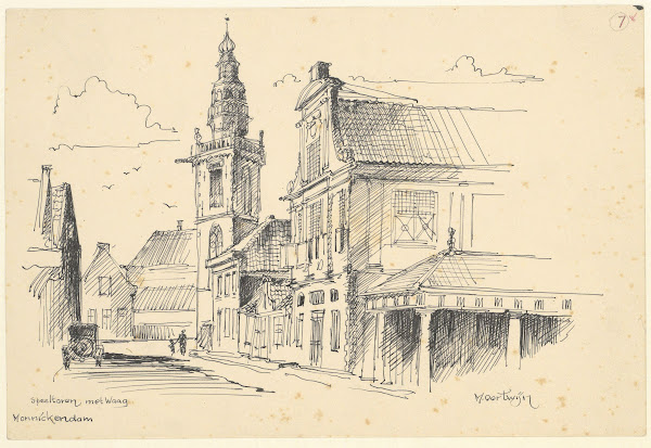 Speeltoren en de Waag 1930 1950