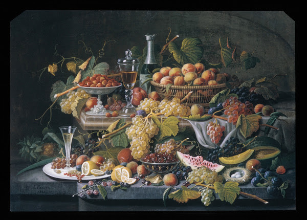 Still Life Fruit 1855