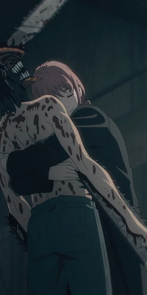 Anime, Chainsaw Man, Anime Screenshot, Anime Boys 4K Wallpaper Background