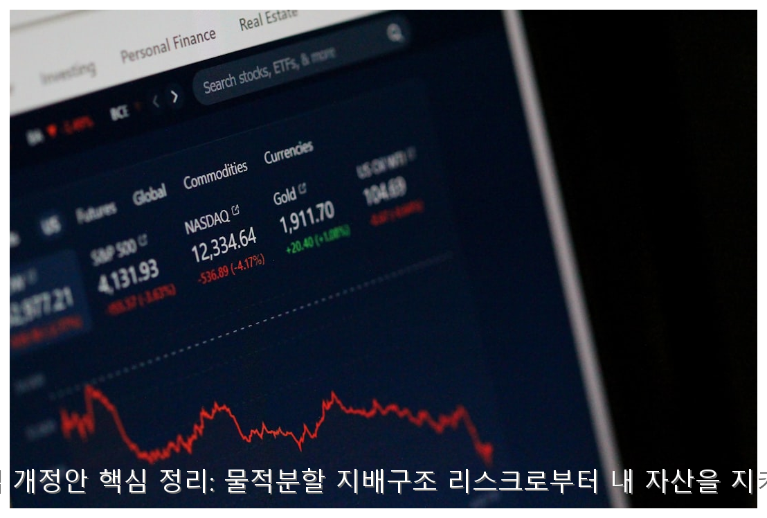 K-상법 개정안 핵심 정리: 물적분할 지배구조 리스크로부터 내 자산을 지키는 법 핵심 안내 및 분석 인포그래픽 (2)