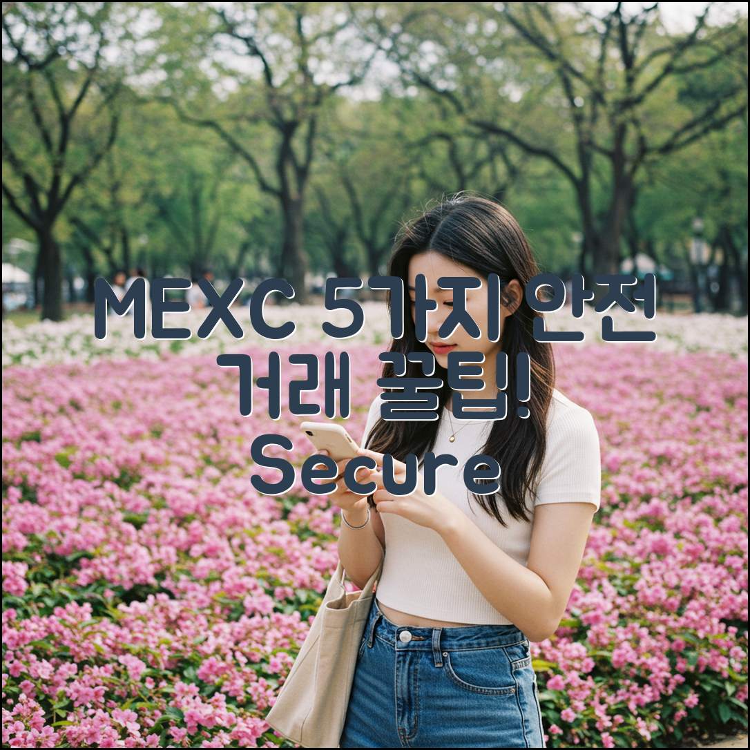 MEXC 거래소 5가지 안전 거래 꿀팁