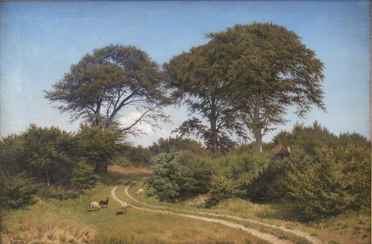 Parti Af FæRgelunden Ved JæGerspris 1848