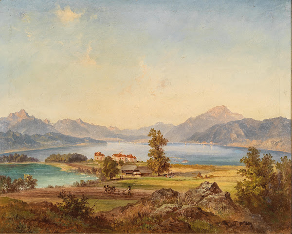 A Scene by Lake Millstättersee Carinthia