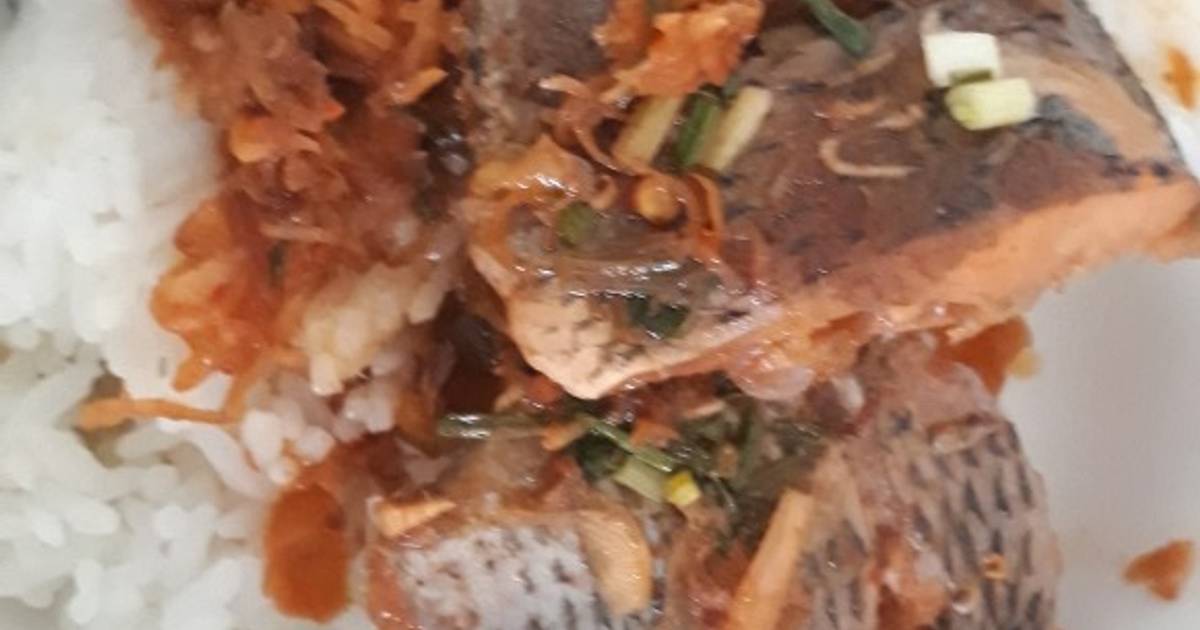 Cá Rô Phi Kho Sả Ớt