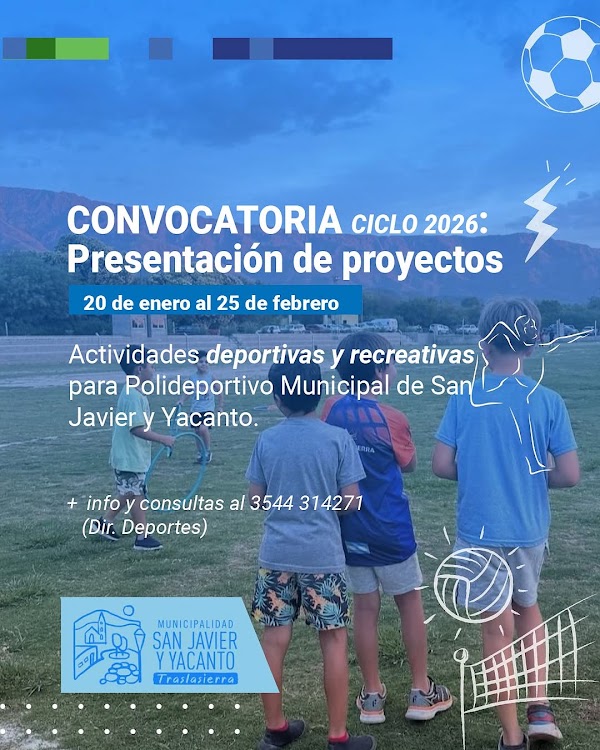 Convocatoria Ciclo 2026: Presentación de proyectos