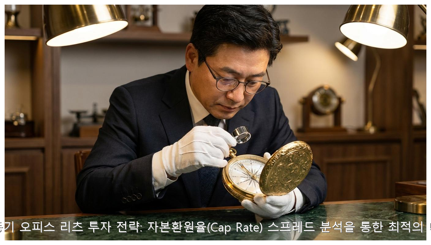금리 변동기 오피스 리츠 투자 전략: 자본환원율(Cap Rate) 스프레드 분석을 통한 최적의 매수 타점 핵심 안내 및 분석 인포그래픽 (2)