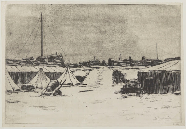 Un bastion effet de neige 1888