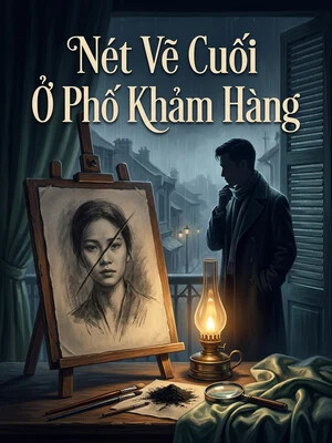 Bìa truyện Nét Vẽ Cuối Ở Phố Khảm Hàng