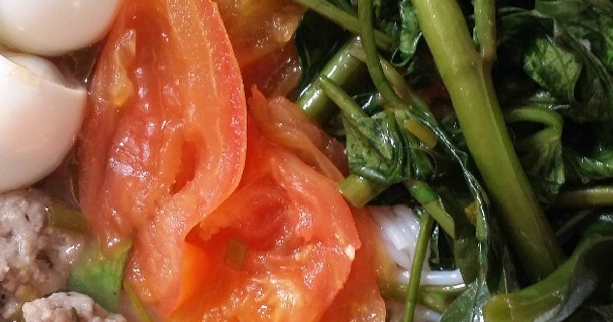 Bún chua thịt viên