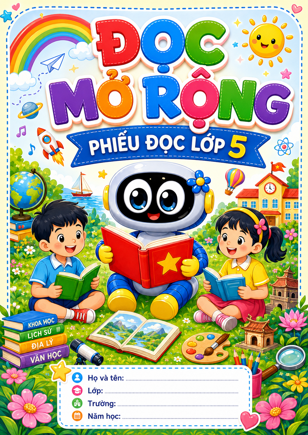 Bộ phiếu đọc lớp 5 - thietbi