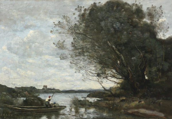 Le bateau chargé de foin