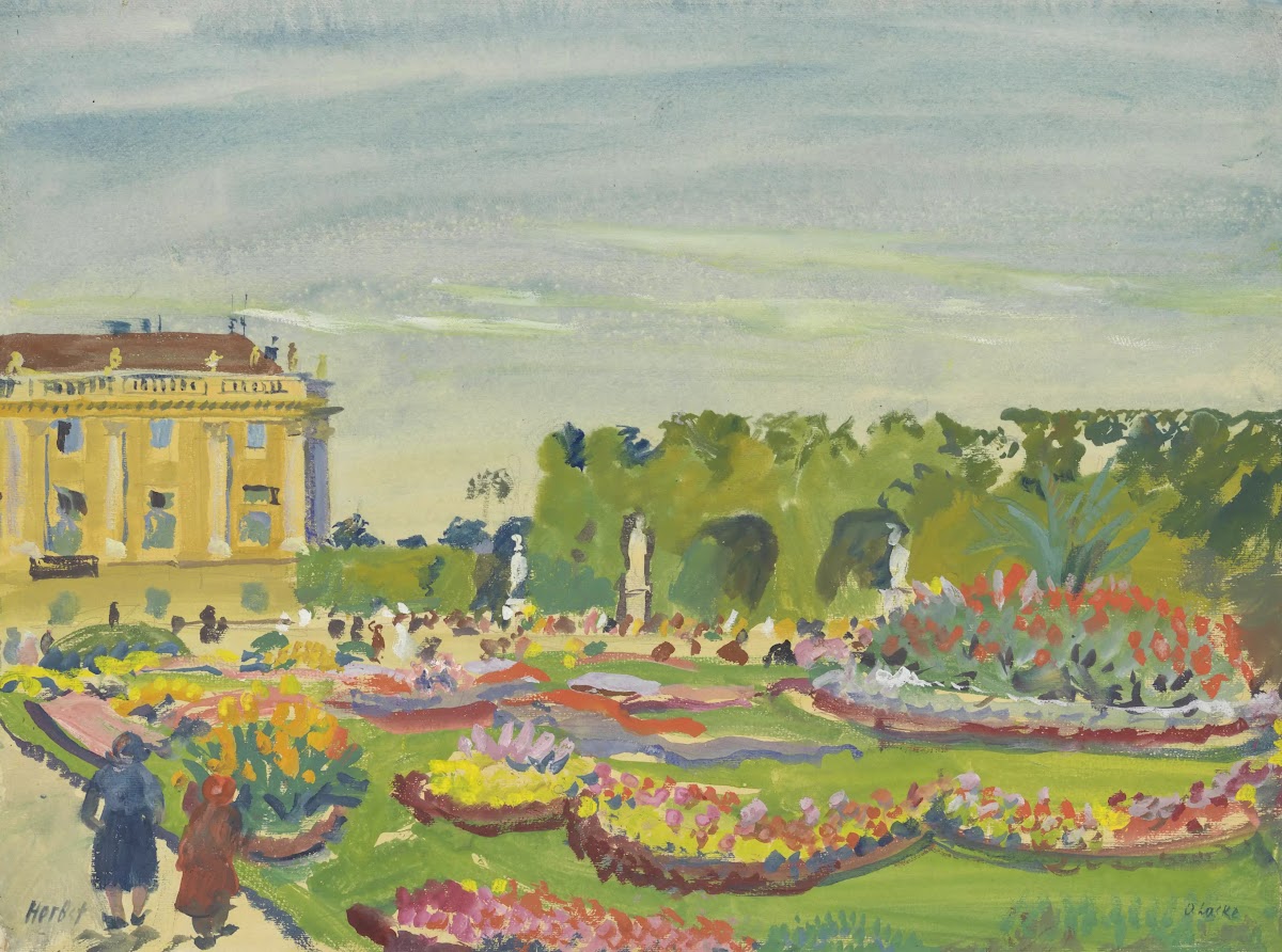 Schönbrunn Herbst 1930