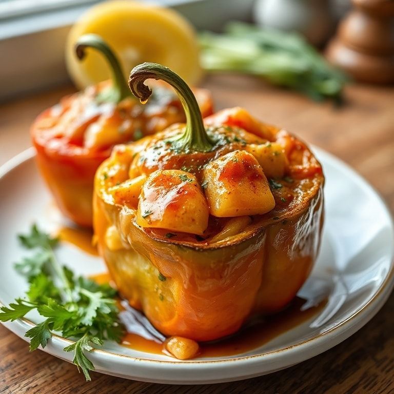 Easy Teriyaki Pineapple Chicken Stuffed Peppers for Dinner – Sweet & Savory 30‑Minute Meal