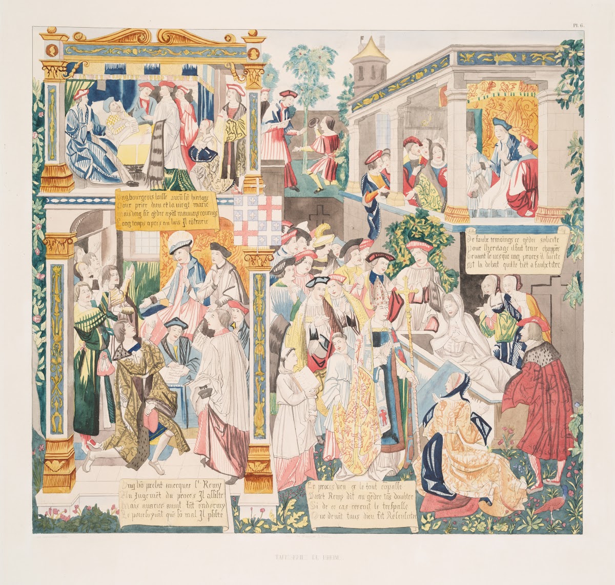 Tapisseries de Rheims 6 1838