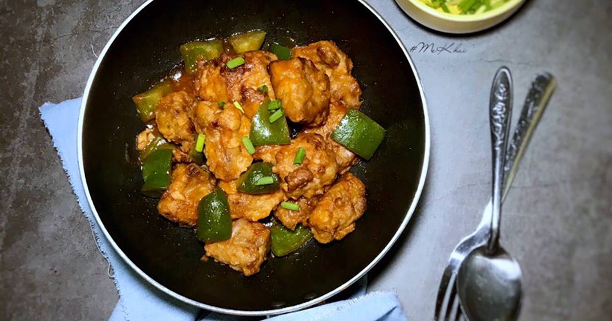 Sườn non sốt chua ngọt