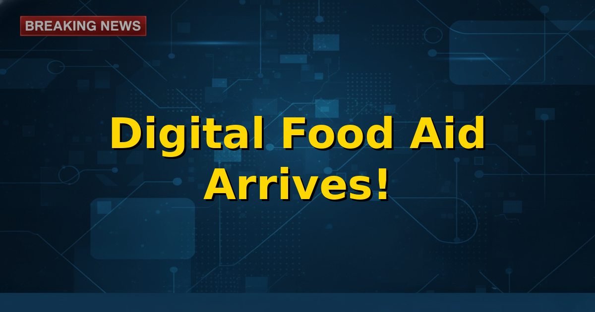 Digital food currency being used in Puducherry for PMGKAY beneficiaries, symbolizing modern food aid distribution.