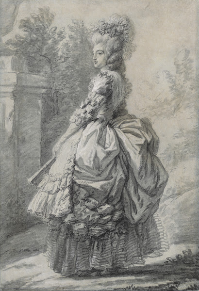Marie Antoinette in a Park ca 178081