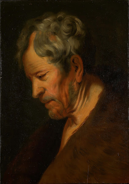 Study of a Mans Head 1610 1678