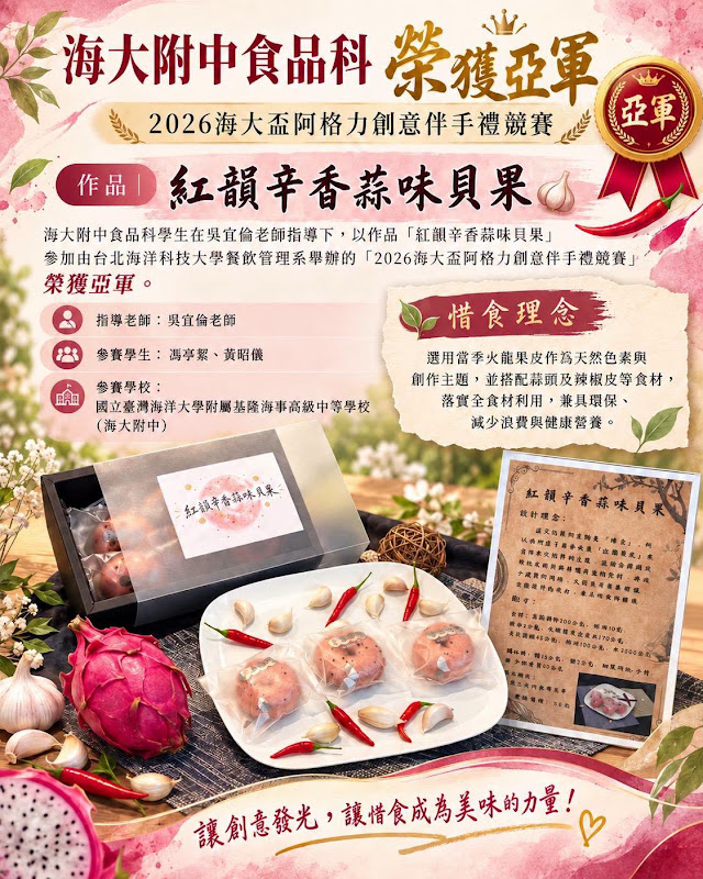 阿格力創意伴手禮競賽得獎海報