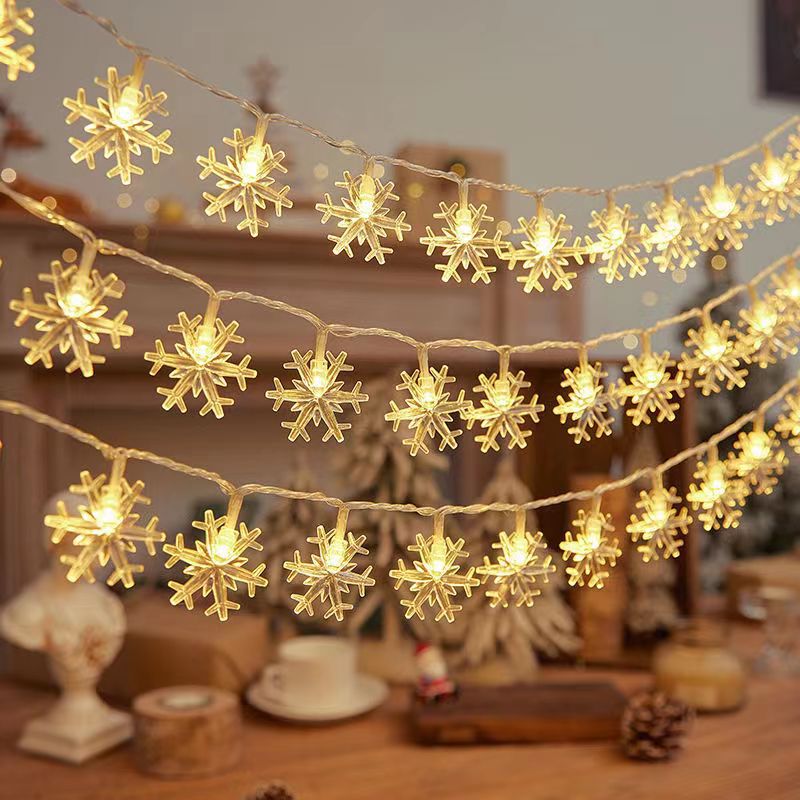 LED string lights for indoor and outdoor use