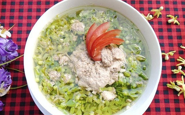 Canh Cua Nấu Thiên Lý