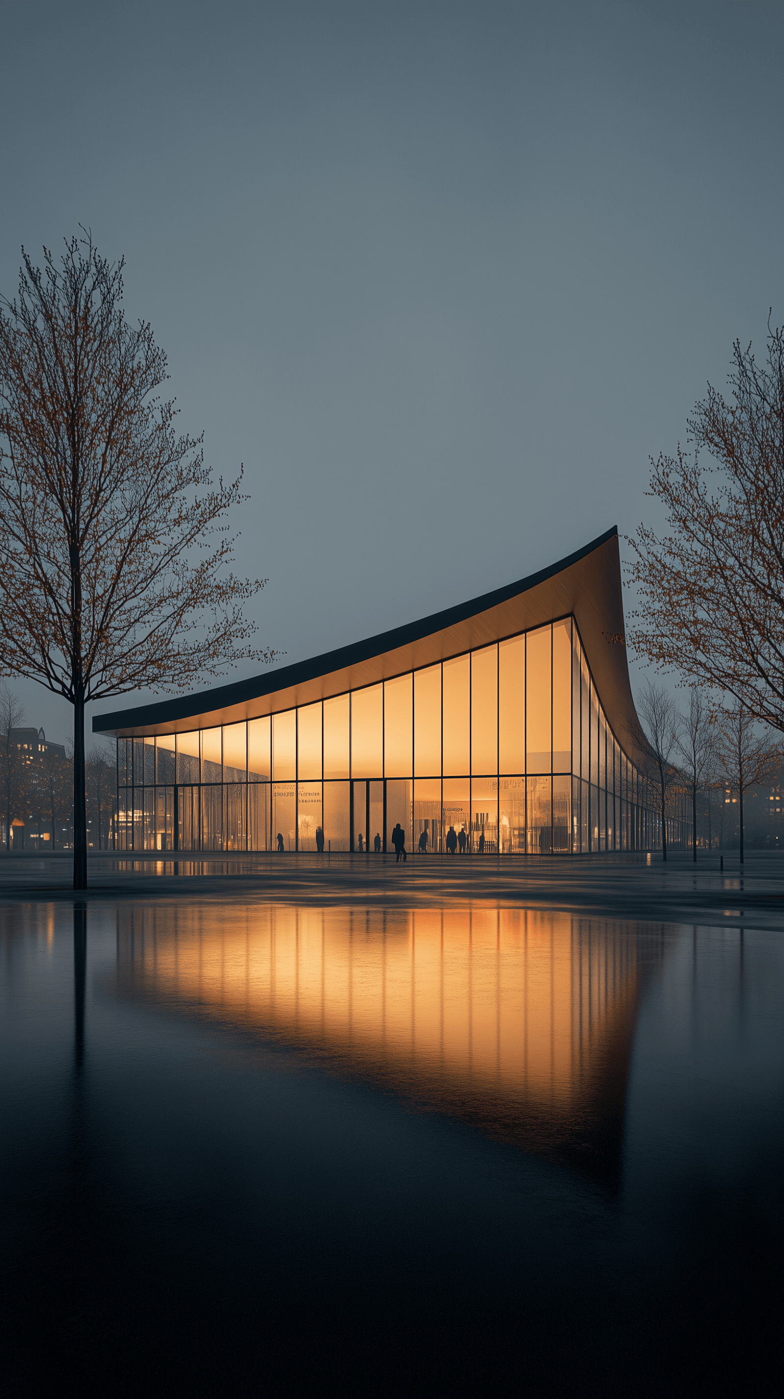 Arquitectura minimalista Diseño de pabellón contemporáneo