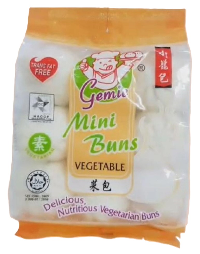 Gemie Vegetable Buns 30Gm