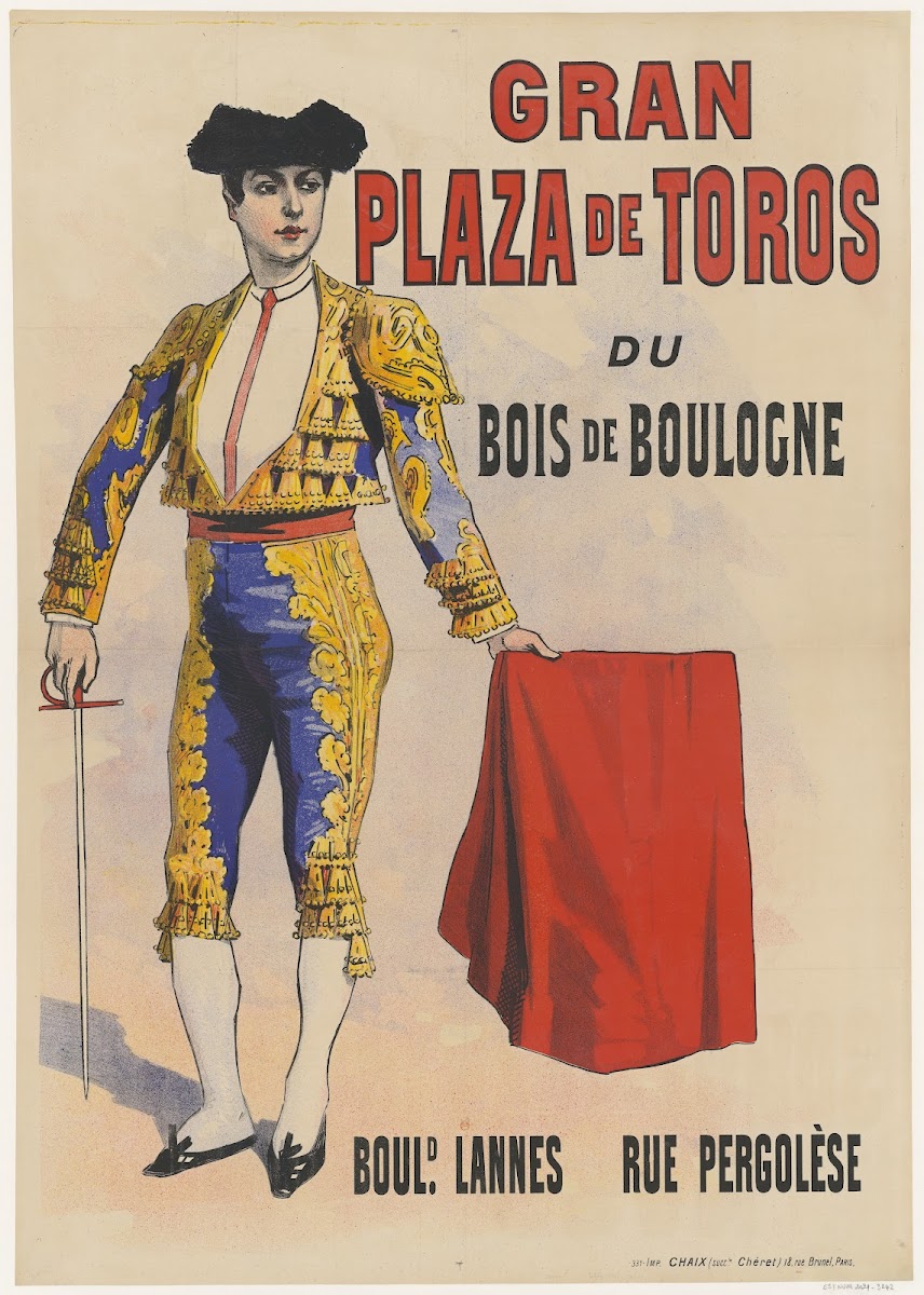Gran plaza de toros du Bois de Boulogne Boul Lannes rue Pergolèse 1889