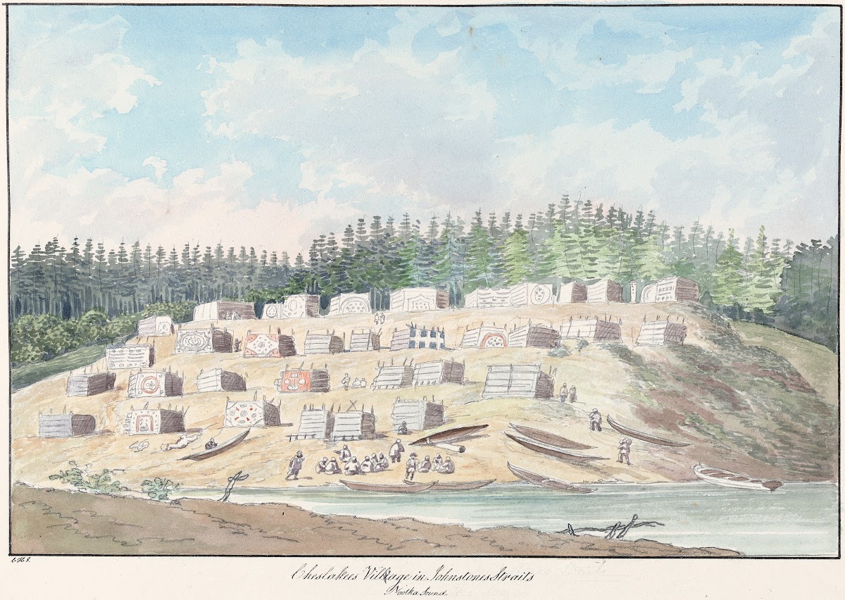 Cheslakees Village in Johnstones Straits