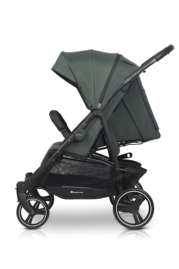 Stroller for twins Euro-Cart Doblo 2024 Jungle