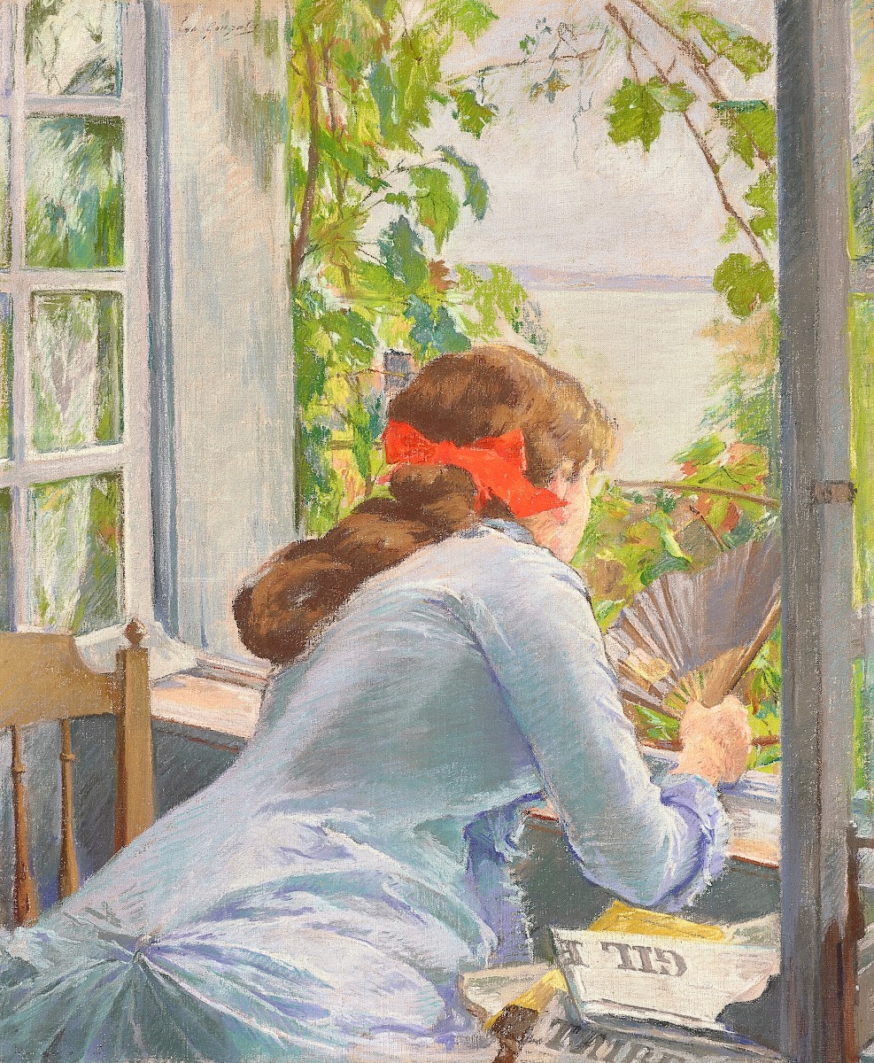 Au bord de la mer Honfleur 1881