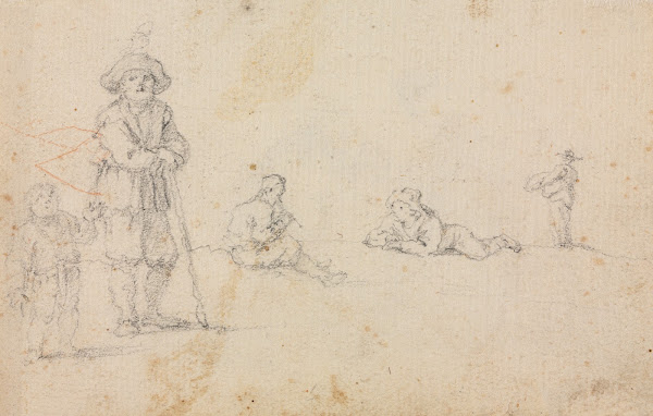 Five Figure Studies 1600s