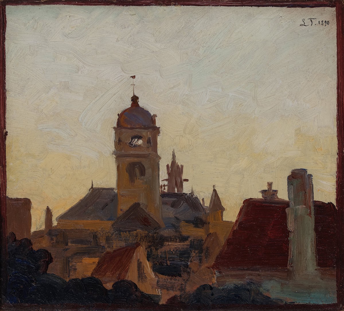 Impression Of Roofs Copenhagen 1890