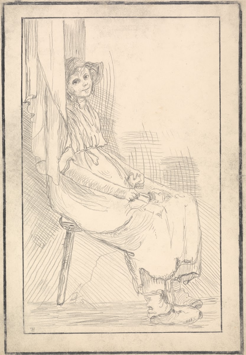 Woman Seated on a Chair