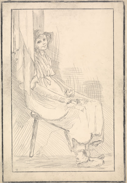 Woman Seated on a Chair