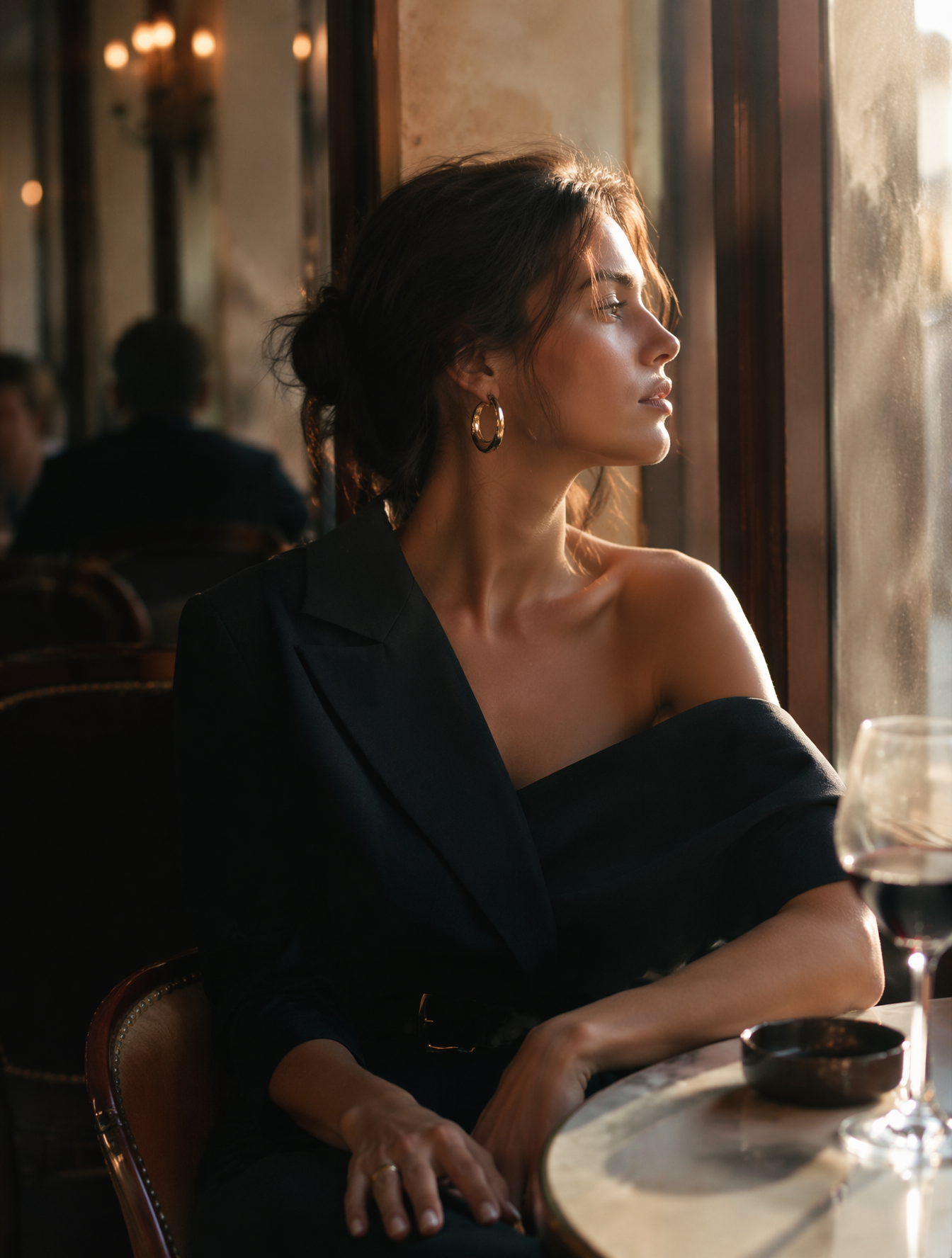 Fotografía de moda cinematográfica ultrarrealista
