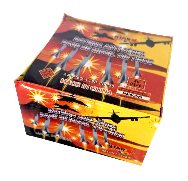 Base Míssil 100 Tiros
