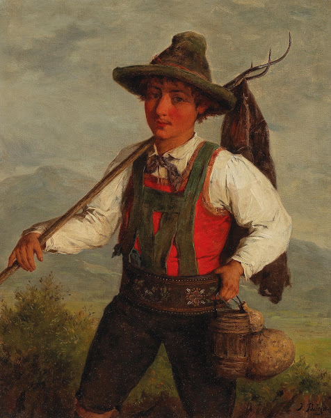 A Peasant On The Way To The Field