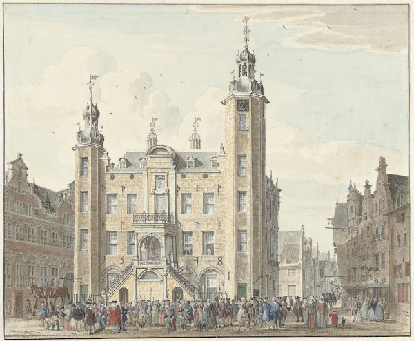 Het stadhuis van Venlo 1741