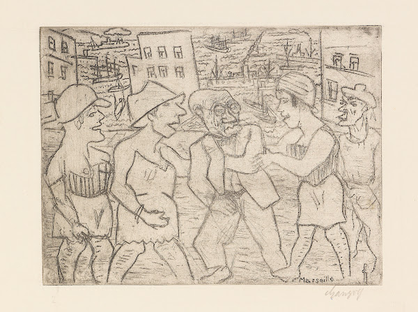 Kokottenüberfall Marseille 1920