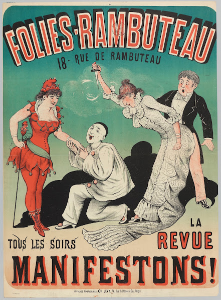Folies Rambuteau 18 Rue De Rambuteau Tous Les Soirs La Revue Manifestons 1882 18