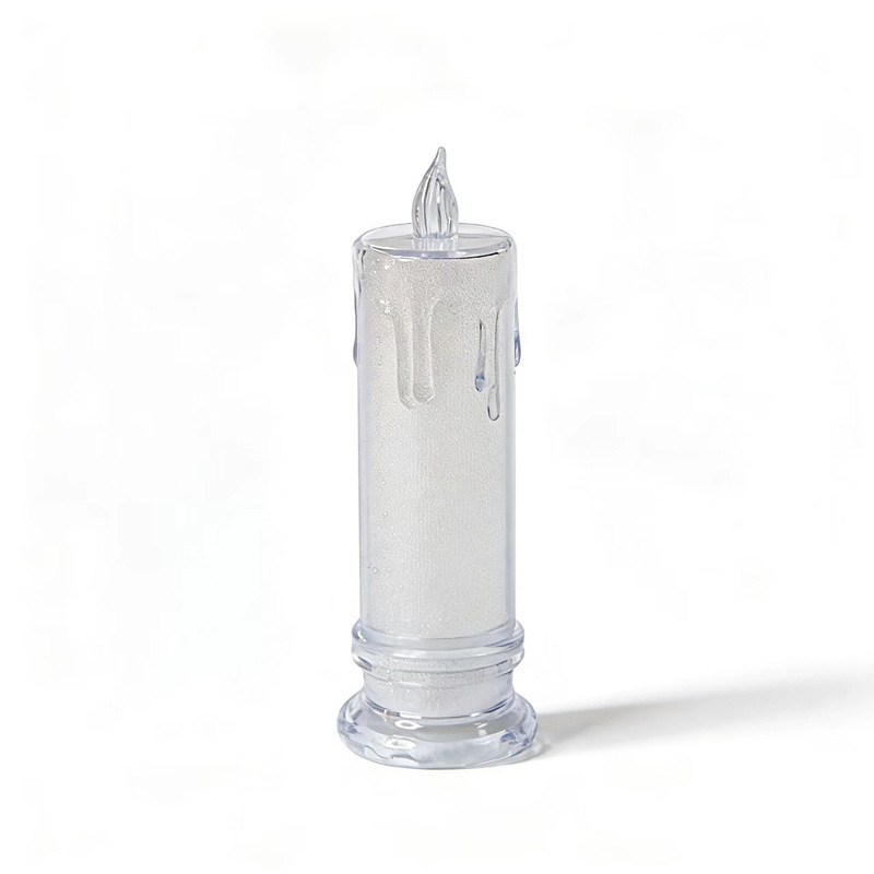 LED Decorative Candle with Crystal Look